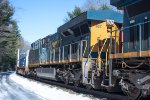 CSX 967 trails on I022 (Syracuse, NY to Worcester, MA)